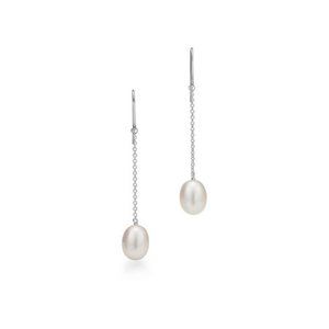 Tiffany & Co. - Elsa Peretti® Pearls by the Yard™ Chain Earrings